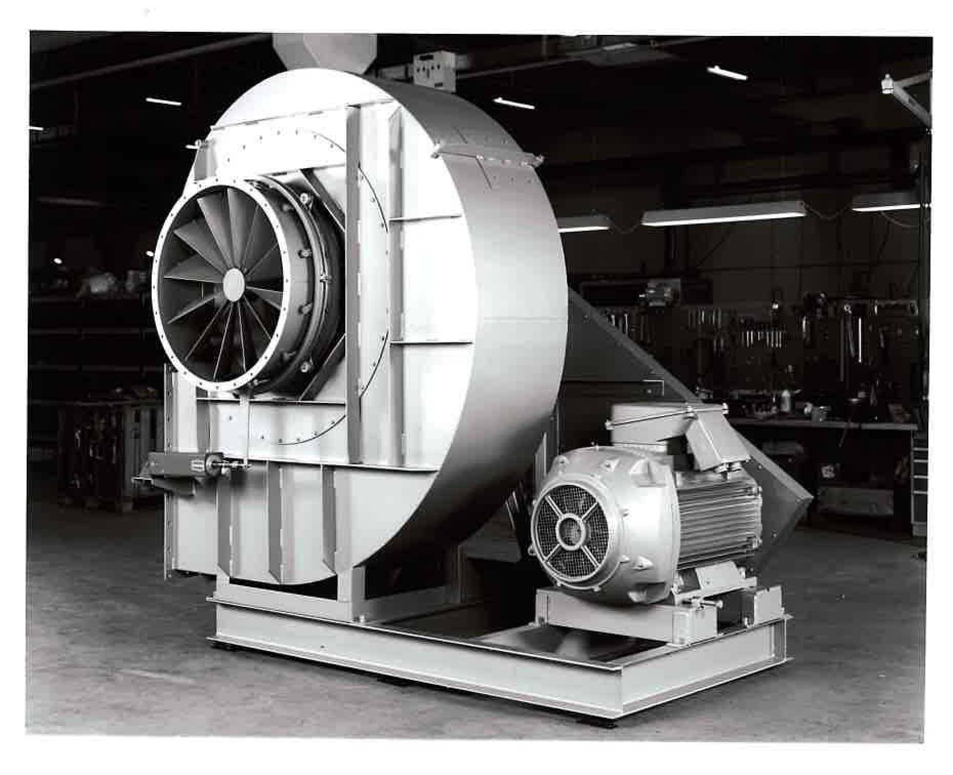 Old centrifugal fan